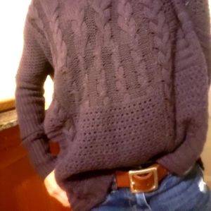 Velvet Cashmere and Wool Sweater